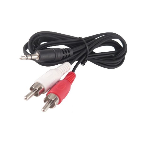 Cabo de Audio P2x 2 RCA 3,0M